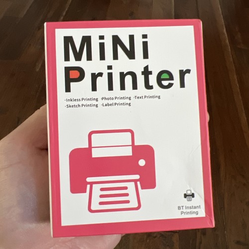 Mini portable thermal printer - mini,