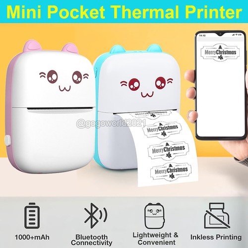 Mini portable thermal printer - thermal,