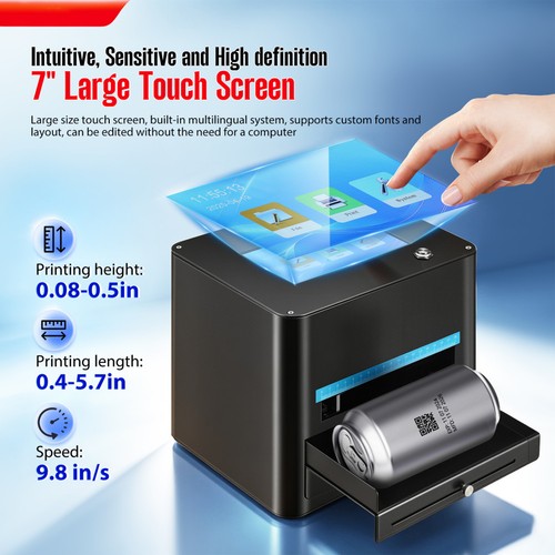 Touch inkjet printer - 7"touch,